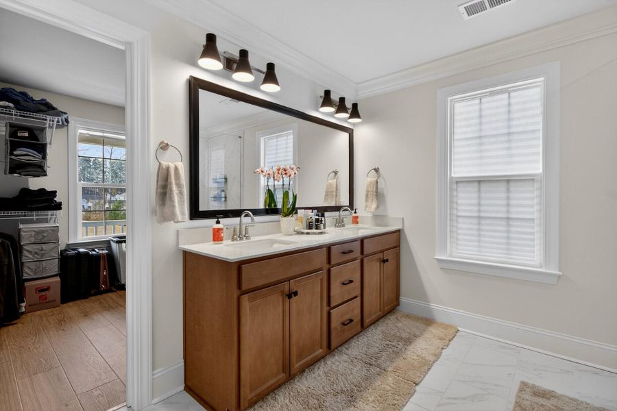 Furnished interior view inside a new home in , Summerville (Image 48).