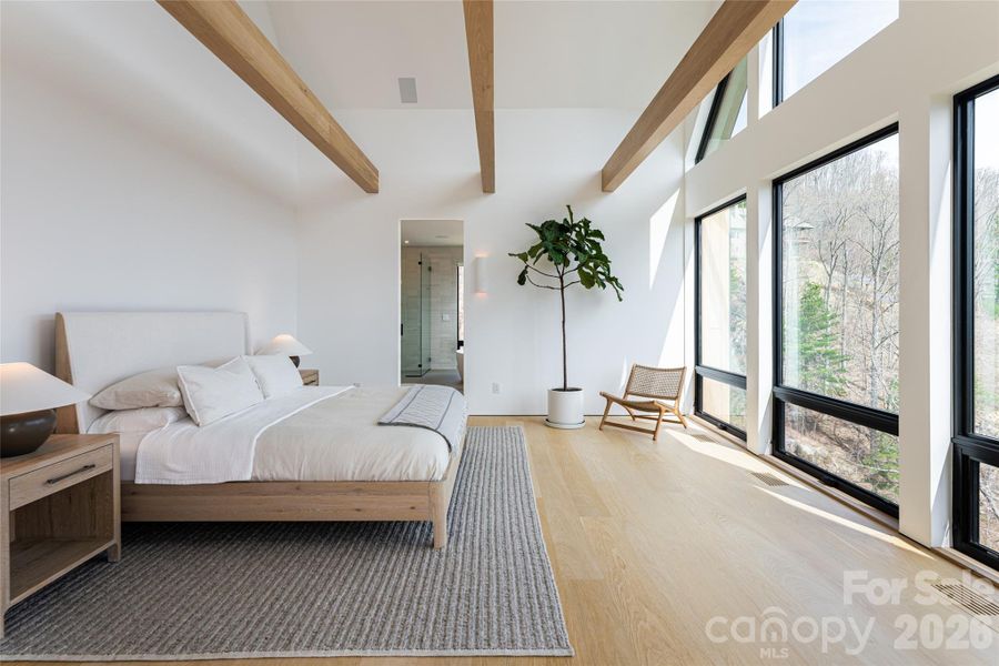 Furnished interior view inside a new home in , Asheville (Image 13).