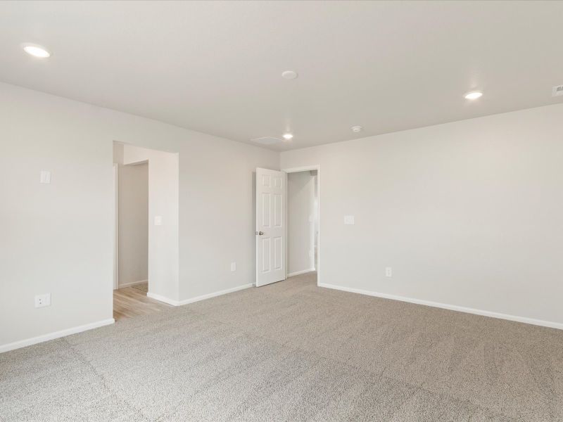 The Twin Peaks interior image taken at a Meritage Homes community in Severance, CO.