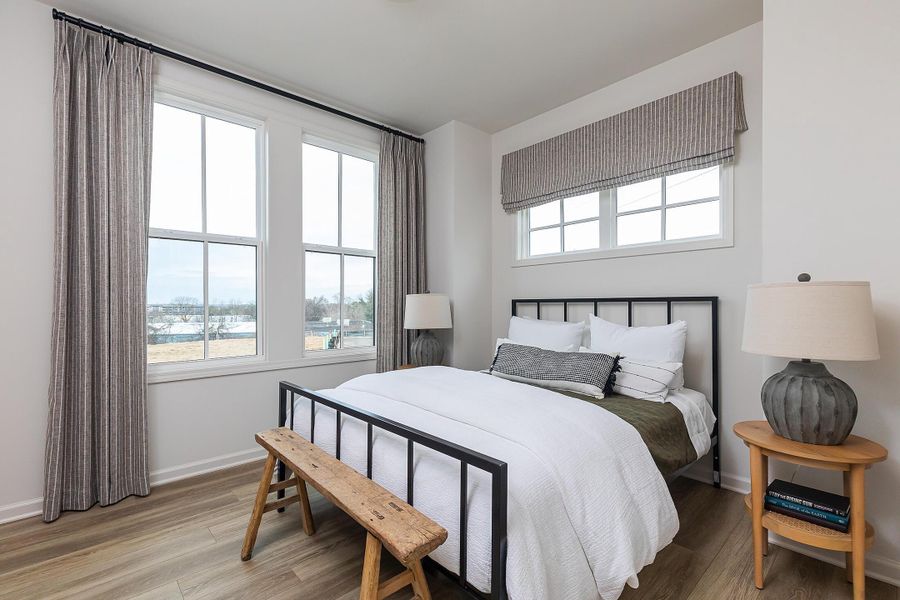 Furnished interior view inside a new home in BelleWether, Chattanooga (Image 9).