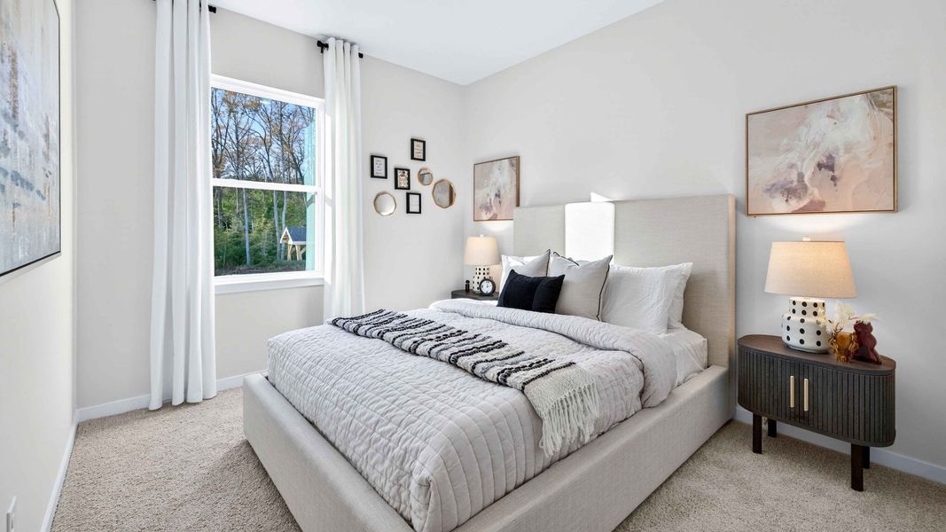 Furnished interior view inside a new home in Stanton, Richburg (Image 21).
