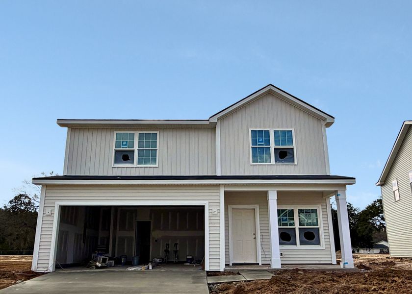In-progress construction of a new home in Grand Reserve, Hinesville, GA (Image 4).
