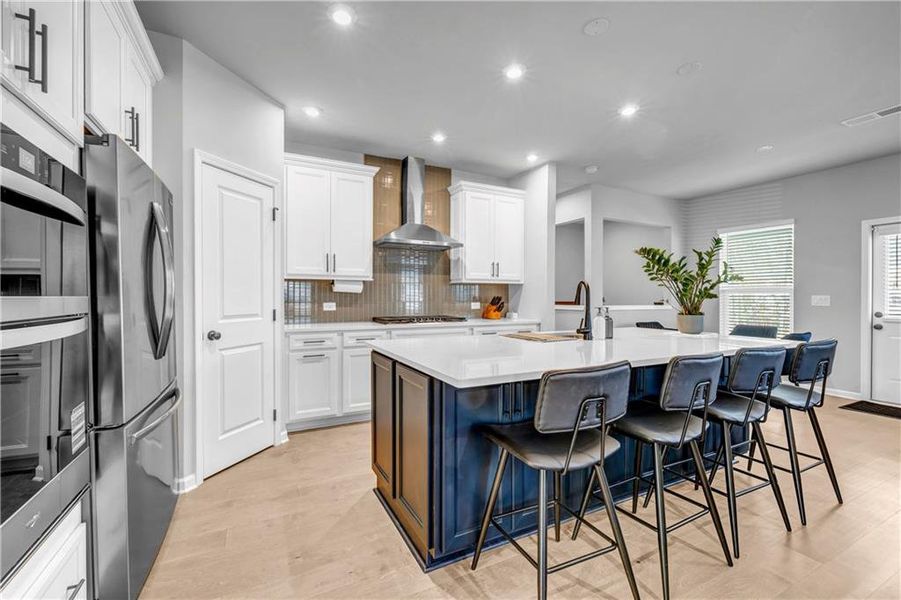 Furnished interior view inside a new home in Briar Creek, Atlanta (Image 7).