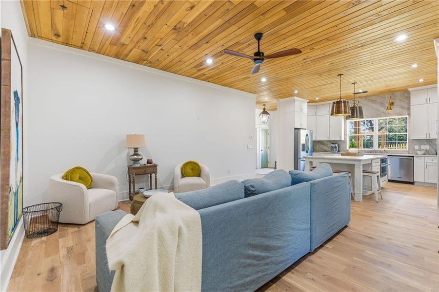 Furnished interior view inside a new home in , Marietta (Image 10).