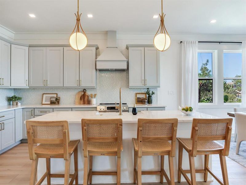 Furnished interior view inside a new home in , North Redington Beach (Image 19).