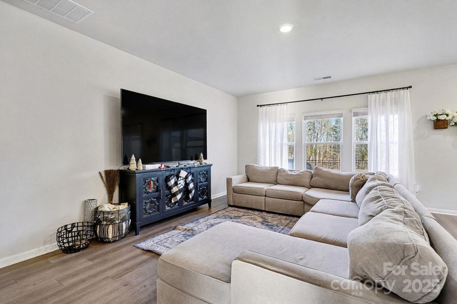 Furnished interior view inside a new home in Shepherds Landing, Mooresville (Image 28).