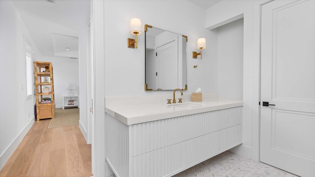Furnished interior view inside a new home in , Delray Beach (Image 9).