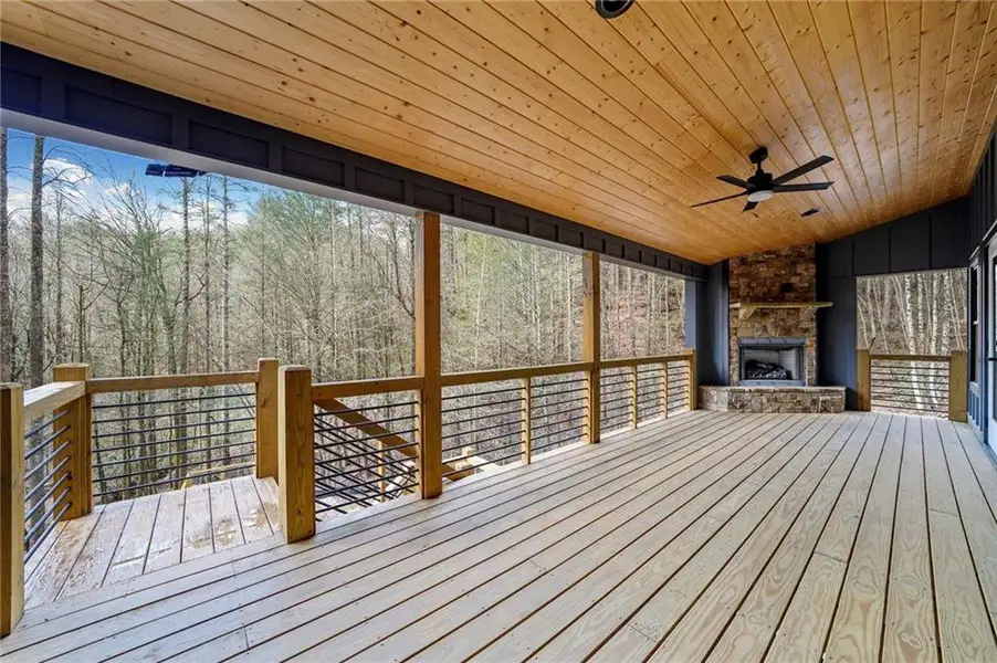 Exterior details and patio area of a home in , Ellijay (Image 2). Exterior details and patio area of a home in , Ellijay (Image 2).