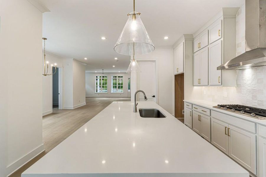 Furnished interior view inside a new home in Parkside Roswell, Roswell (Image 17).