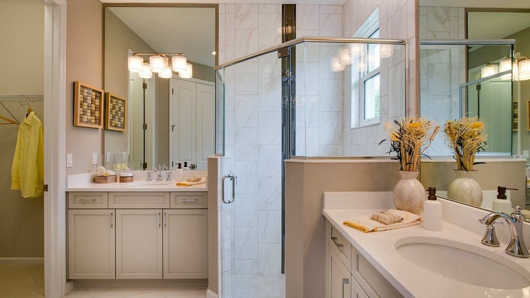 Master Bath - Image shown is not modeled at Cresswind Lakewood Ranch Master Bath - Image shown is not modeled at Cresswind Lakewood Ranch