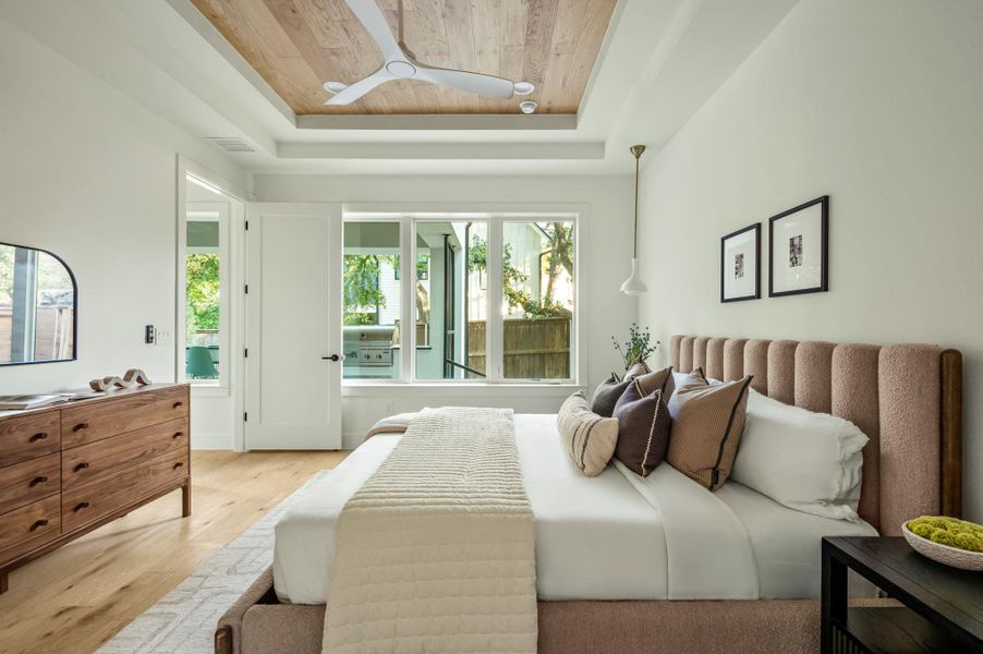 Furnished interior view inside a new home in , Austin (Image 34).