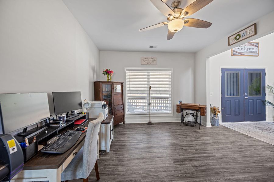 Furnished interior view inside a new home in , Meggett (Image 15). Furnished interior view inside a new home in , Meggett (Image 15).