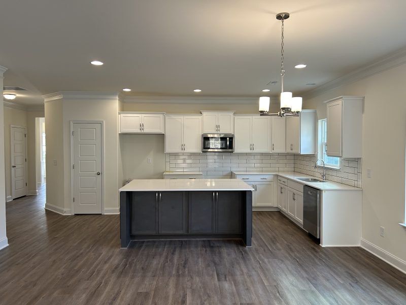 Furnished interior view inside a new home in Miller's Reserve, Winston-Salem (Image 6).