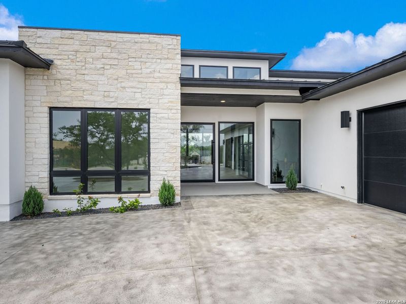 Exterior details and patio area of a home in , Boerne (Image 27).