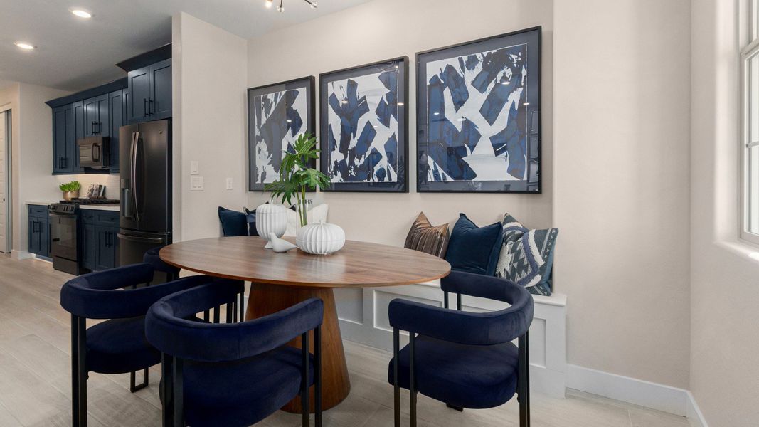 Representative furnished interior of a home built from the The Camille by DRB Homes in Surprise City Center, Surprise (Image 6).