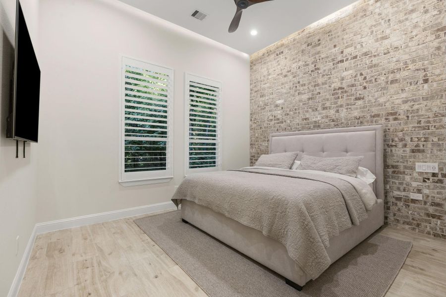 Furnished interior view inside a new home in , Tomball (Image 42).