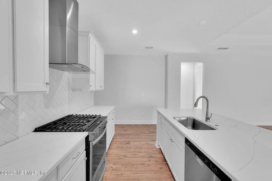 Furnished interior view inside a new home in Trailmark - Phase 10, St. Augustine (Image 10).