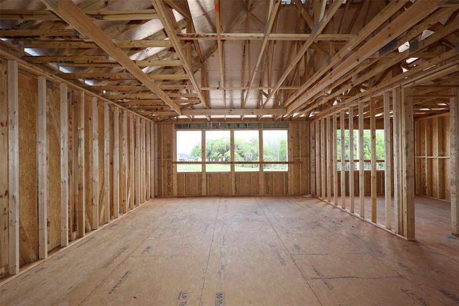 In-progress construction of a new home in Solace at Corner Lake, Orlando, FL (Image 7).