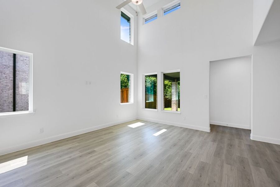 Representative unfurnished interior of a home built from the Camelia by Taylor Morrison in Stoneridge, Melissa (Image 16).