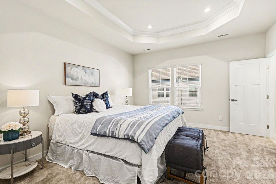 Furnished interior view inside a new home in , Charlotte (Image 14). Furnished interior view inside a new home in , Charlotte (Image 14).