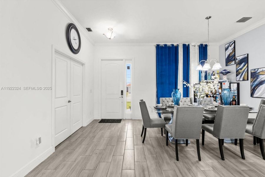 Furnished interior view inside a new home in , Port St. Lucie (Image 5).