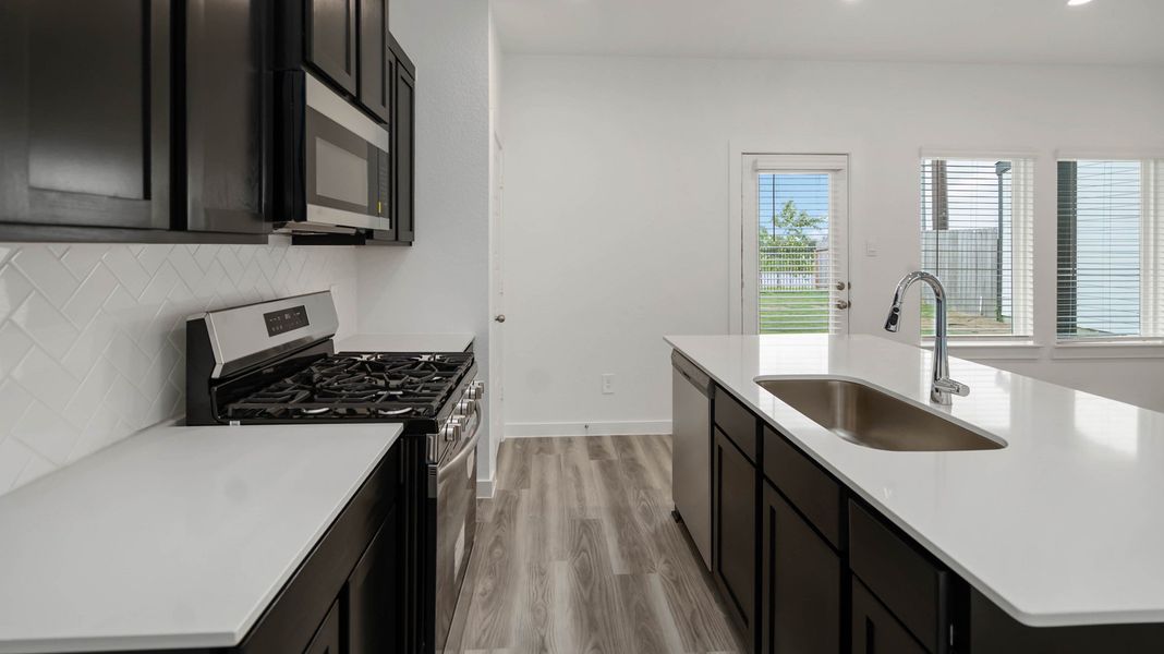 Representative furnished interior of a home built from the Gardenia by D.R. Horton in Grand West, Houston (Image 7). Representative furnished interior of a home built from the Gardenia by D.R. Horton in Grand West, Houston (Image 7).