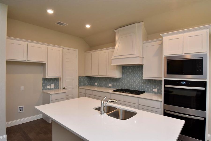 Furnished interior in a model home at Amherst Addition in Corinth (Image 9). Furnished interior in a model home at Amherst Addition in Corinth (Image 9).