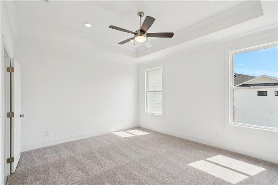 Spacious, unfurnished interior of a new home in IveyBrooke, Alpharetta (Image 12).