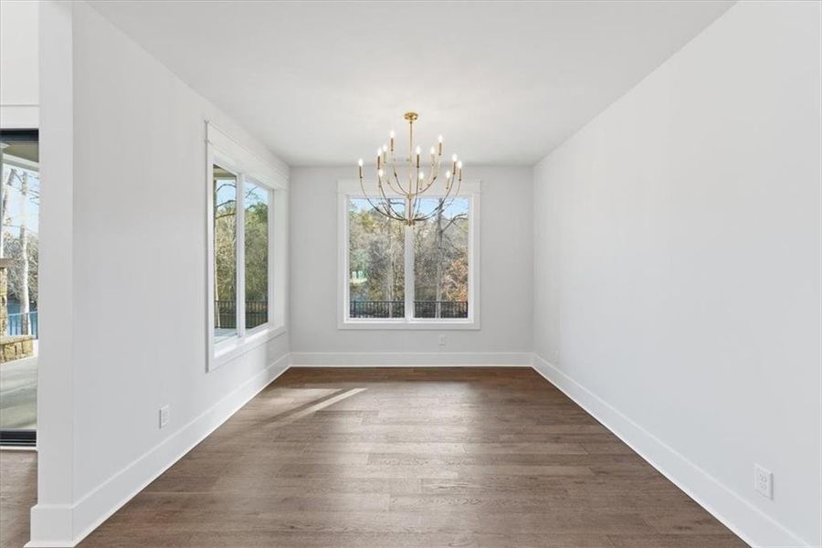 Spacious, unfurnished interior of a new home in , Cartersville (Image 37).