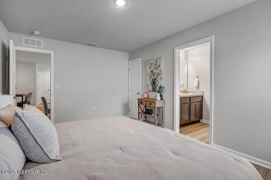 Furnished interior view inside a new home in , Jacksonville (Image 10). Furnished interior view inside a new home in , Jacksonville (Image 10).