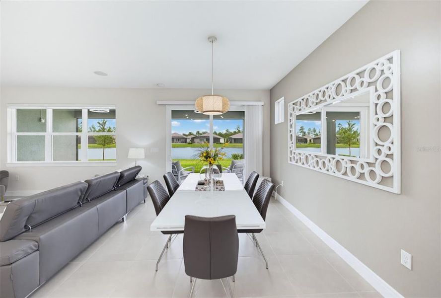 Furnished interior view inside a new home in , St. Cloud (Image 41).