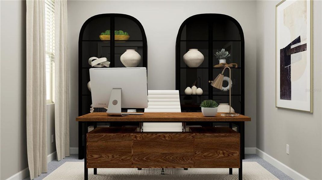 Furnished interior view inside a new home in Prosperity Lakes Active Adult: Active Adult Villas, Parrish (Image 5).