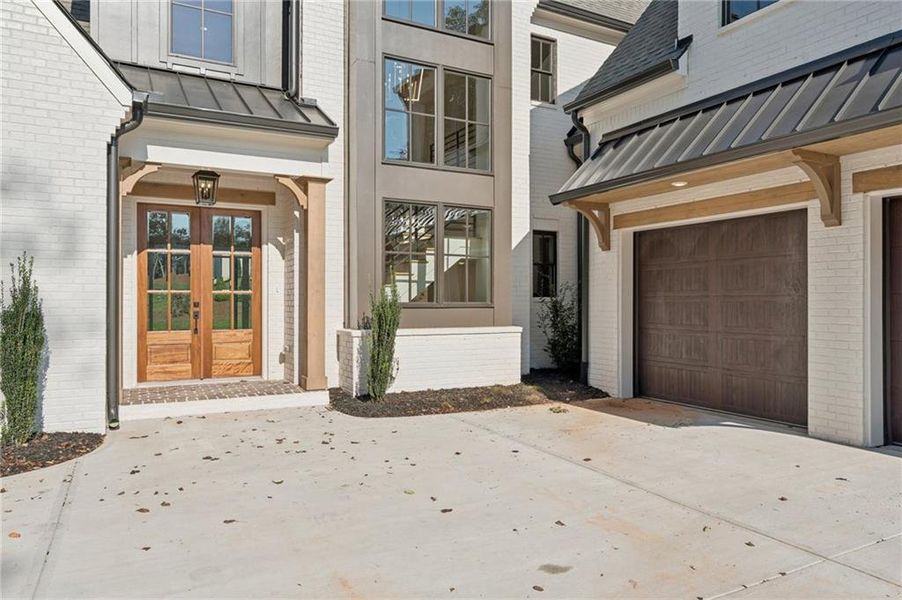 Front exterior of a new home in , Cumming, GA, highlighting curb appeal (Image 28).