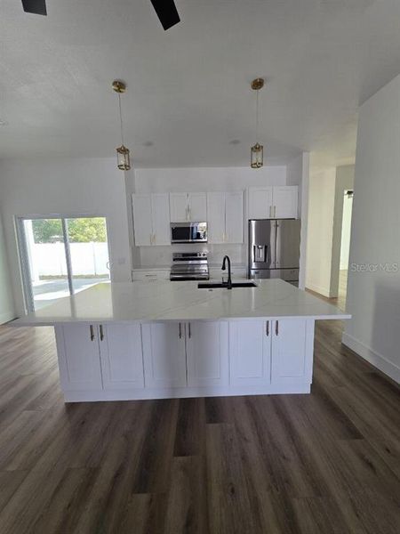 Furnished interior view inside a new home in , Seminole (Image 9).