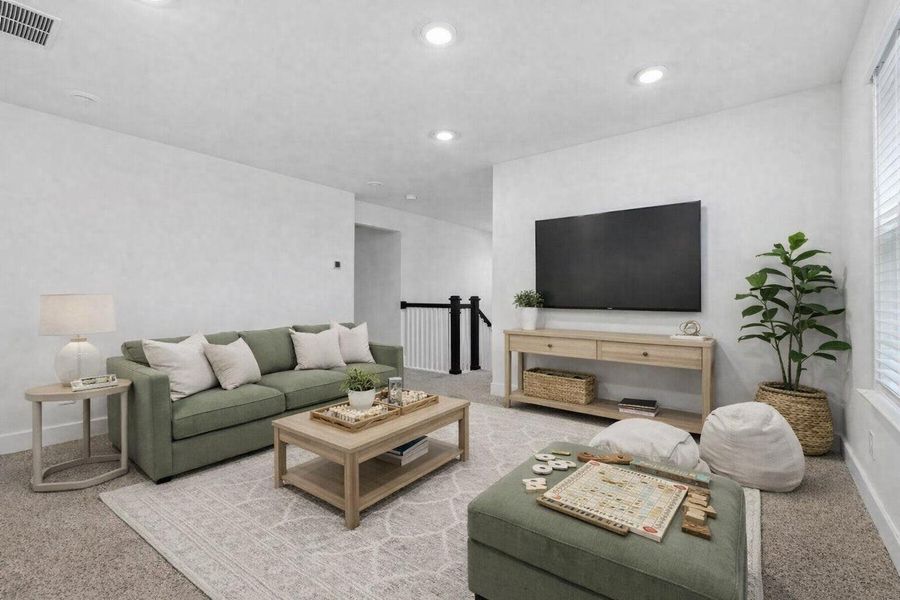Furnished interior view inside a new home in The Coves at Lakes of Cane Bay, Summerville (Image 16).