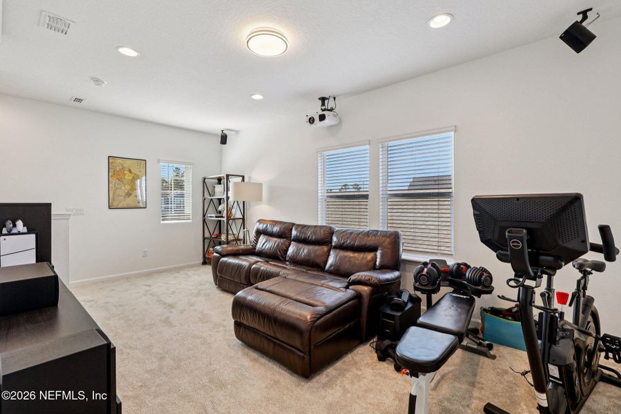 Furnished interior view inside a new home in Beacon Lake, St. Augustine (Image 42).