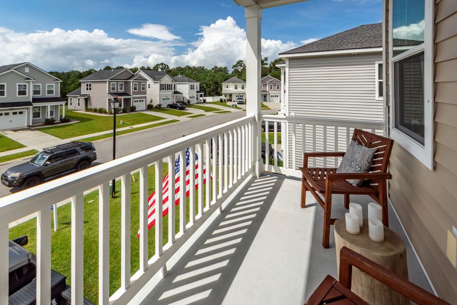 Exterior details and patio area of a home in , Goose Creek (Image 3). Exterior details and patio area of a home in , Goose Creek (Image 3).