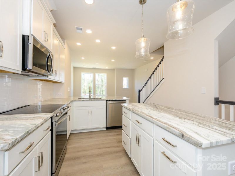 Furnished interior view inside a new home in , Charlotte (Image 14). Furnished interior view inside a new home in , Charlotte (Image 14).