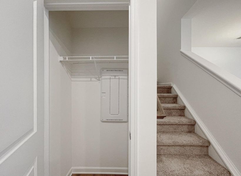 Spacious, unfurnished interior of a new home in East Main Townes, Spartanburg (Image 18).