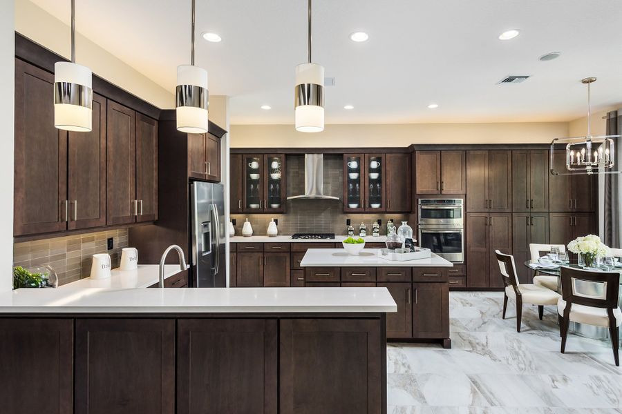 Representative furnished interior of a home built from the Julia by GL Homes in Valencia Parc at Riverland, Port St. Lucie (Image 7).