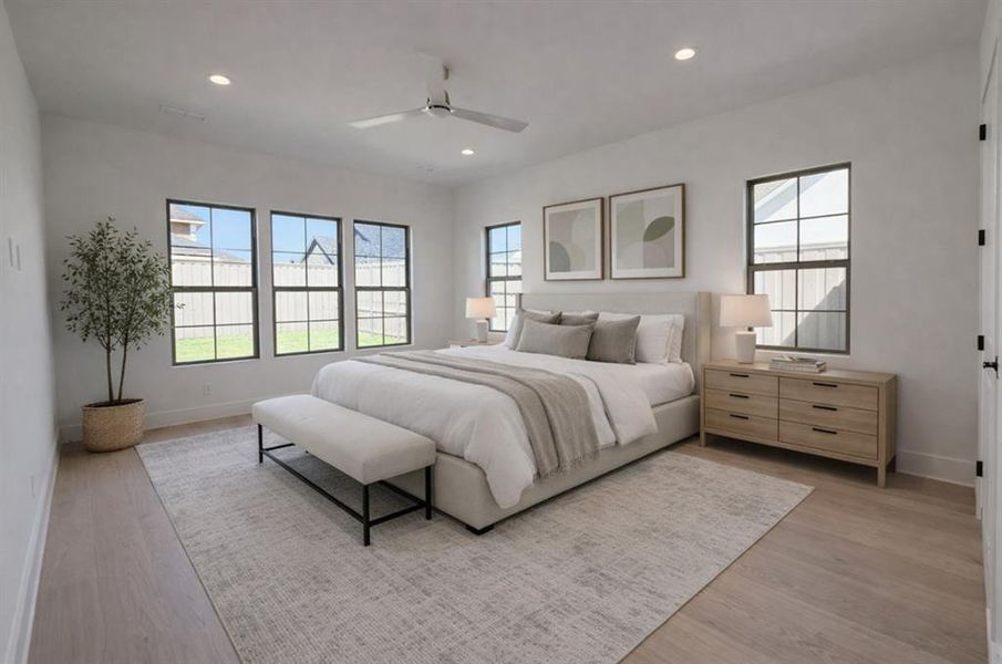 Furnished interior view inside a new home in , Pottsboro (Image 11).