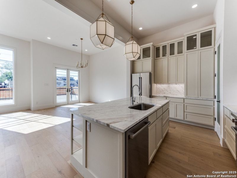 Furnished interior view inside a new home in , San Antonio (Image 13). Furnished interior view inside a new home in , San Antonio (Image 13).