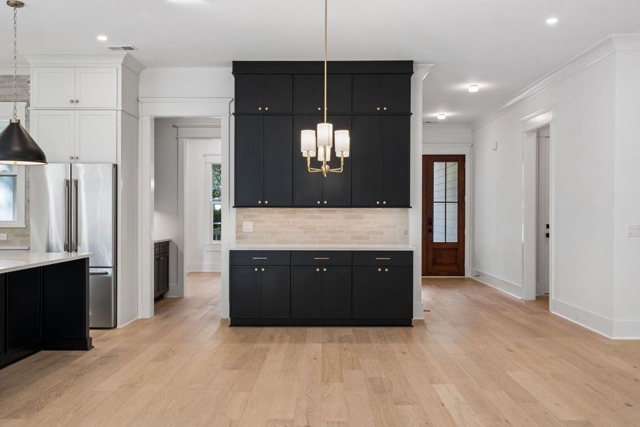 Furnished interior view inside a new home in , Mount Pleasant (Image 12).
