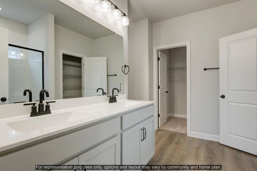 Furnished interior view inside a new home in Saddlebrook Ranch, Schertz (Image 8).