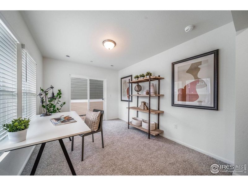 Furnished interior view inside a new home in , Johnstown (Image 3). Furnished interior view inside a new home in , Johnstown (Image 3).