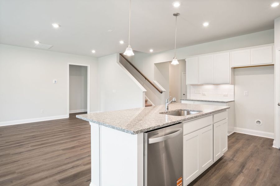 Gourmet Kitchen with Oversized Island Gourmet Kitchen with Oversized Island