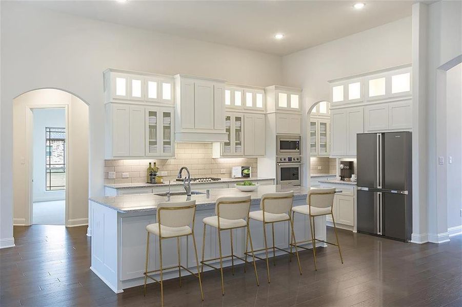 Furnished interior view inside a new home in Broadmoor Estates, Ovilla (Image 4). Furnished interior view inside a new home in Broadmoor Estates, Ovilla (Image 4).