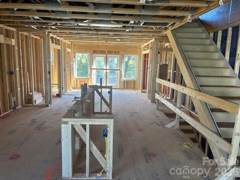 In-progress construction of a new home in , Charlotte, NC (Image 3).