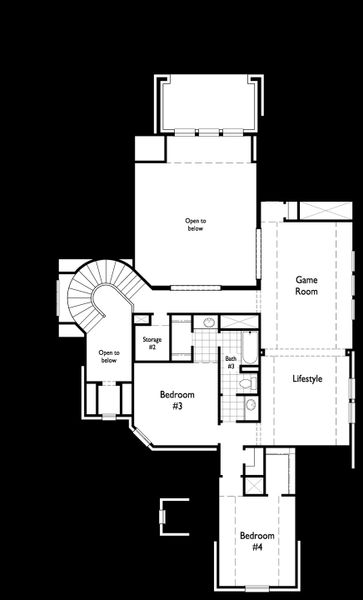 Upstairs Floor Plan