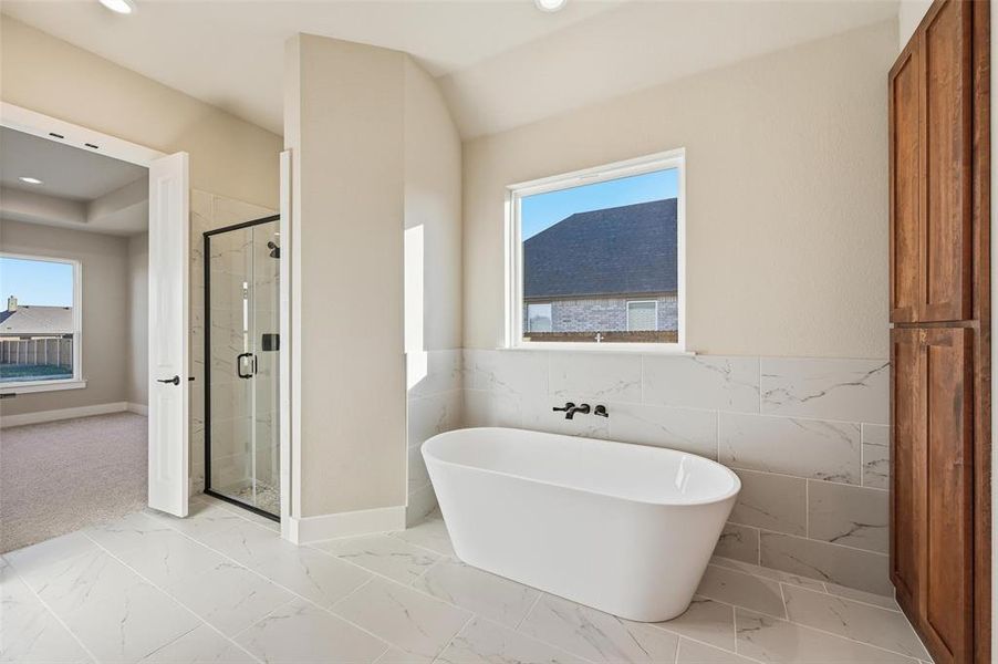 Furnished interior view inside a new home in Coyote Crossing, Godley (Image 16).